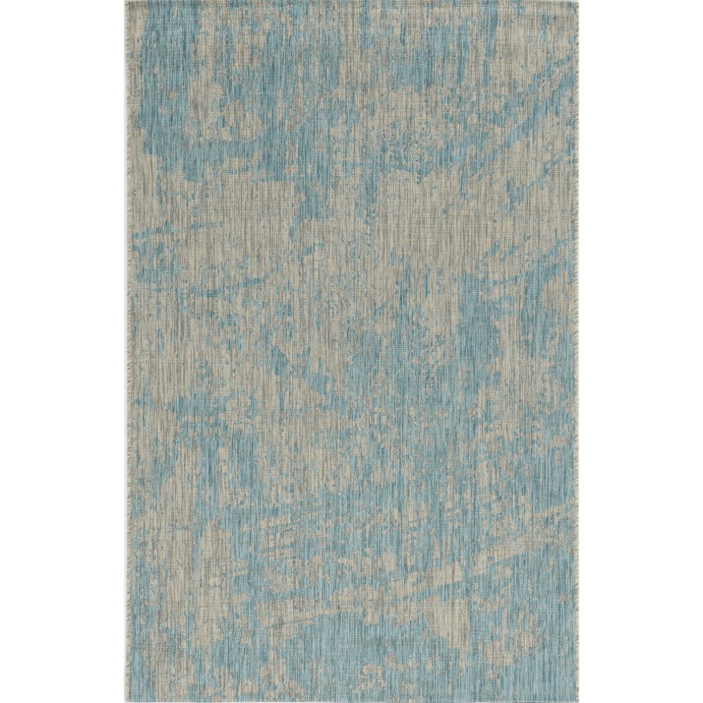 KAS 5759 Provo 3 Ft. 3 In. X 4 Ft. 11 In. Rectangle Rug in Teal